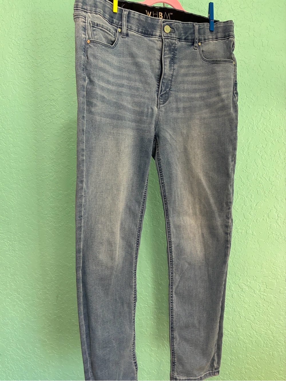 White House Black Market Light Blue slim Jeans 14 Classic